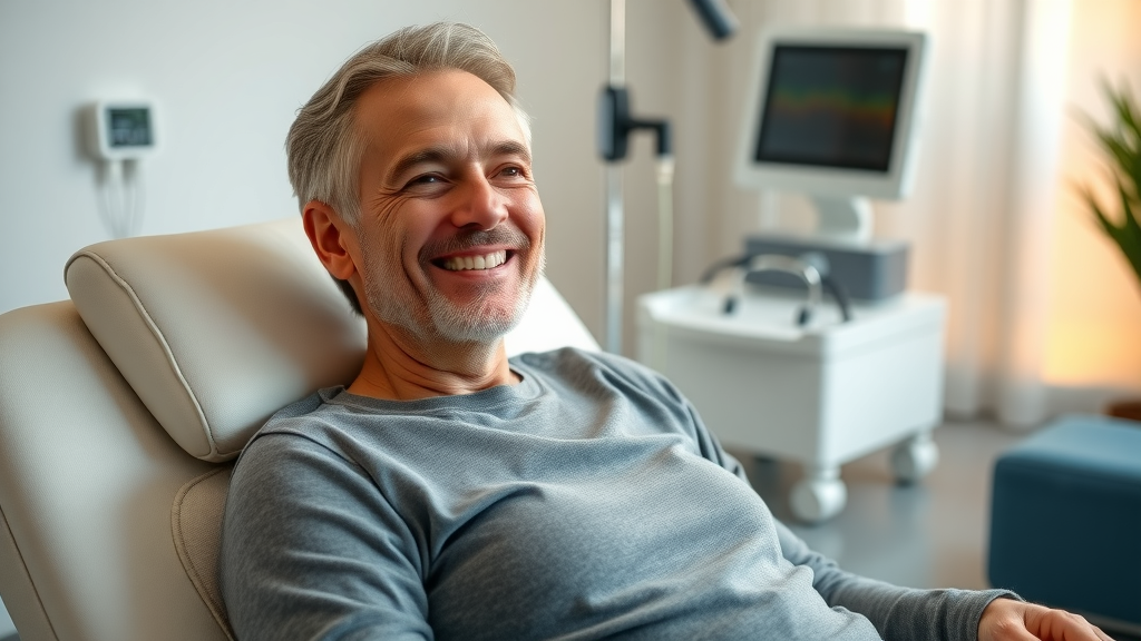 patient receiving ozone therapy near Norcross, GA